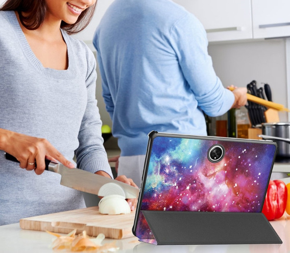 Husă pentru OnePlus Pad, Smartcase, galaxy