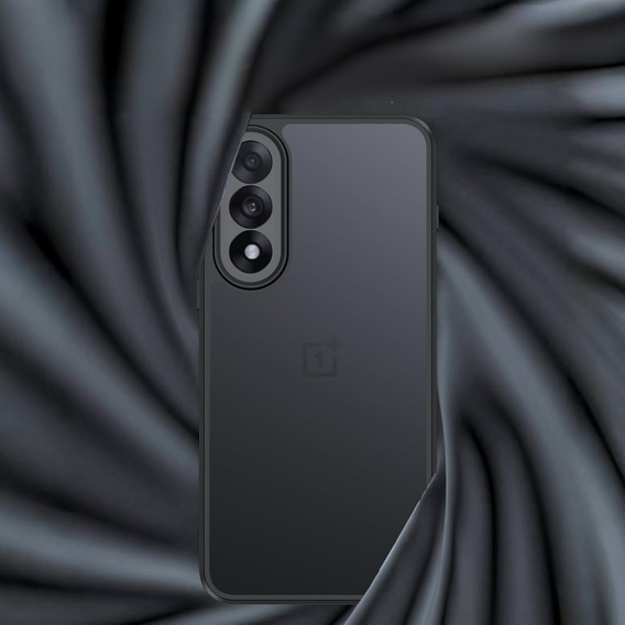 Huse pentru OnePlus Nord 5, Fusion Hybrid, transparent / negru
