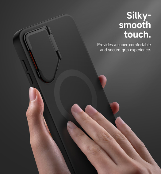 Husă Suritch rezistentă la șocuri, cu suport și MagSafe pentru Samsung Galaxy S25 FE