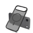 Carcasă Matt pentru iPhone Air, pentru MagSafe, negru translucid