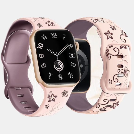 Curea din silicon pentru Apple Watch 1/2/3/4/5/6/7/8/9/SE 38/40/41/mm