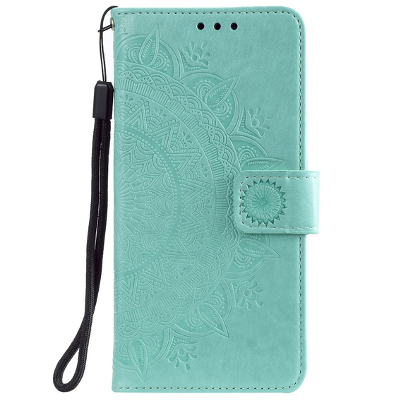 Cu clapetă pentru Oppo Reno6 5G, Mandala, verde