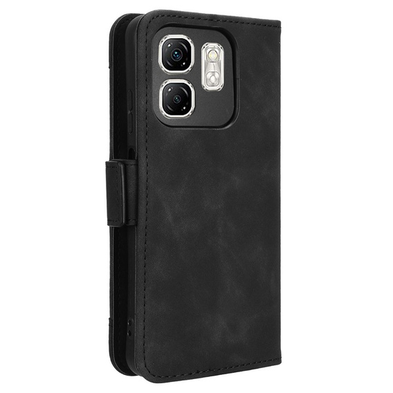 Cu clapetă pentru Infinix Hot 50i 4G, Card Slot, negru