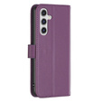 Cu clapetă pentru Samsung Galaxy A55 5G,BINFEN Wallet, violet