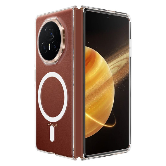 Husă pentru Honor Magic V3 5G, Fusion Hybrid Case, pentru MagSafe, transparentă