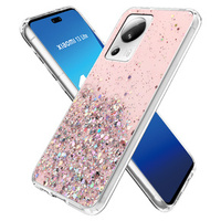 Huse pentru Xiaomi 13 Lite, Glittery, roz