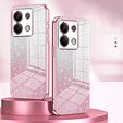Husa pentru Xiaomi Redmi Note 13 5G, Glitter Case CamShield, roz