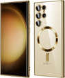 Huse pentru Samsung Galaxy S23 Ultra, MagSafe Hybrid, de aur