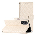 Cu clapetă pentru Oppo A38 4G / Oppo A18 4G, Wallet, BINFEN COLOR, bej