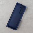 Husă blindată pentru Samsung Galaxy Z Fold5 5G, CamShield Slide, albastru