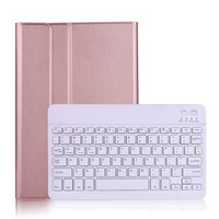 Carcasă + tastatură Samsung Galaxy Tab Tab S7/S8 T870 T875, roz rose gold