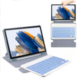 Husă pentru tastatură pentru Samsung Galaxy Tab A9+, Rotary 360° Leather, violet