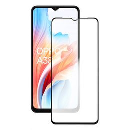 Sticlă călită 3D pentru Oppo A18 4G / A38 4G, negru