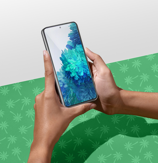 Sticlă temperată 5D Full Glue Smart Palm pentru Samsung Galaxy S20 FE