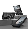 Husă blindată pentru Samsung Galaxy Z Fold 6 5G, Dexnor Full Body S-Pen Slot, negru