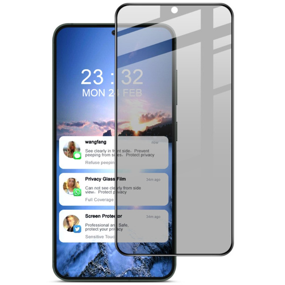 IMAK Privacy Tempered Glass pentru Samsung Galaxy A54 5G