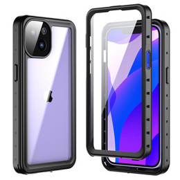 Husă impermeabilă IP68 pentru iPhone 13, negru