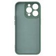 Husa pentru iPhone 15 Pro, Silicone Lite, verde