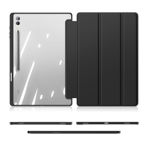 Husa pentru Samsung Galaxy Tab S10 Ultra, Dux Ducis TOBY, negru