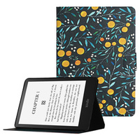 Husă cu clapetă pentru Amazon Kindle Paperwhite V / 5 2021, yellow fruit