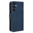 Cu clapetă pentru Samsung Galaxy A25 5G, Card Slot, albastru