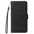 Cu clapetă pentru Samsung Galaxy A34 5G, Leather Wallet, negru