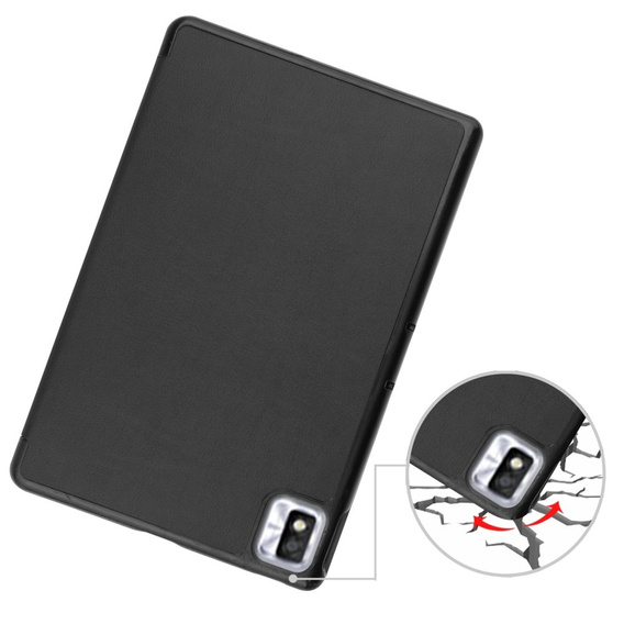 Husă pentru TCL Tab 10s 9081X / TCL Tab 10s 9080G 2021, Smartcase, negru