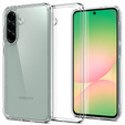 Carcasa Spigen pentru Samsung Galaxy A56 5G, Ultra Hybrid, transparentă + sticlă temperată 9H