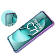 Husa pentru Realme C71, Gradient Dropproof, Violet / albastru