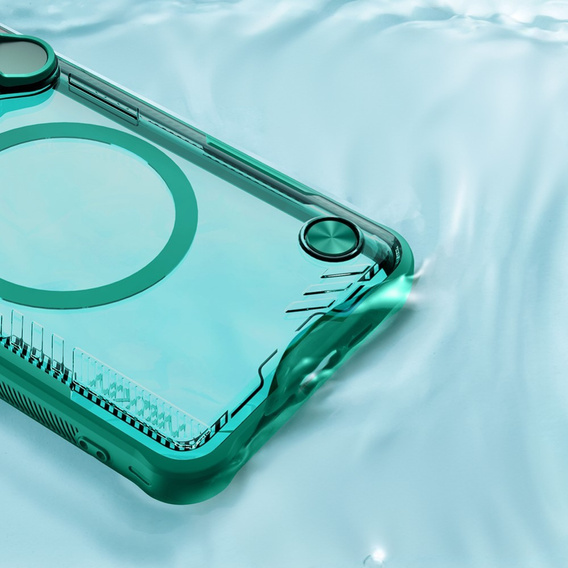 Carcasă pentru Xiaomi 15 Ultra, carcasă blindată Nillkin, Icelade Prop, pentru Magsafe, verde