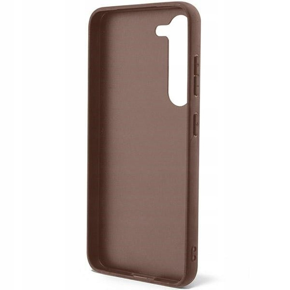 GUESS Huse pentru Samsung Galaxy S23+ Plus, 4G Bottom Stripe, maro