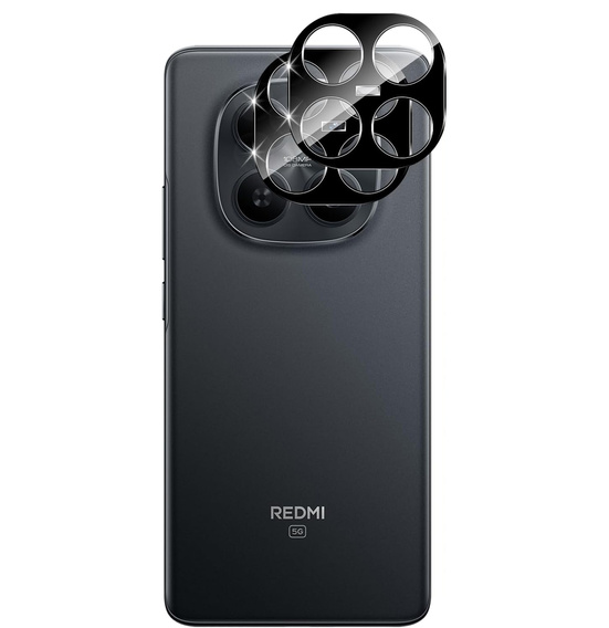 2x Protector de ecran din sticlă temperată ERBORD pentru Xiaomi Redmi Note 15 5G / Poco M8 5G