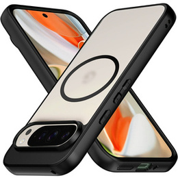 Husă pentru Google Pixel 9 Pro XL, Fusion Hybrid Case, pentru MagSafe, negru