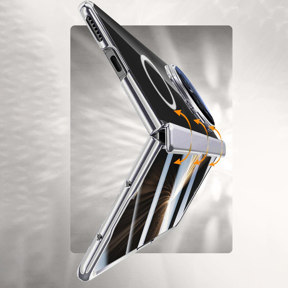 Husă dublă din sticlă pentru MagSafe pentru Honor Magic V5 5G