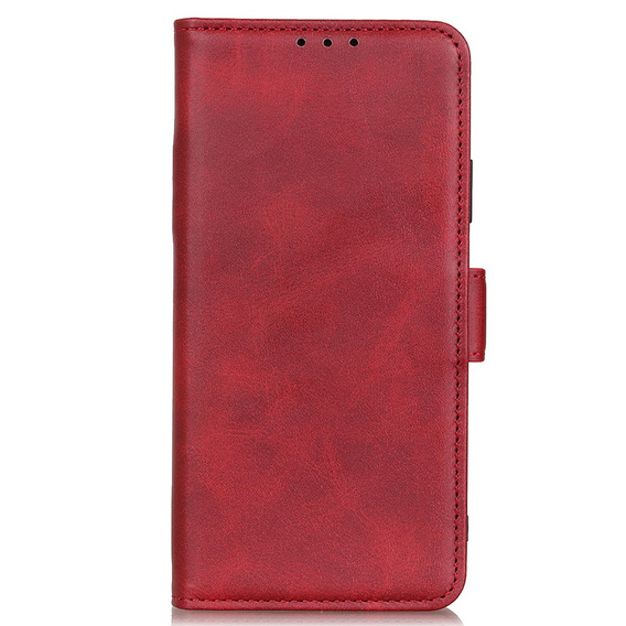 Cu clapetă pentru Motorola Moto E13, Wallet, roșu