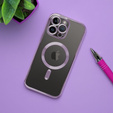 Husă pentru iPhone 16 Pro Max, Electro MagSafe, de aur + Sticlă pentru ecran