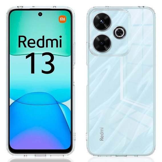 Huse pentru Xiaomi Redmi 13, Fusion Hybrid, transparentă