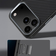 BENKS Kevlar Armor PRO Carbon Fiber 600D A069 carcasă pentru MagSafe pentru iPhone 17 Pro
