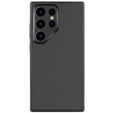 Husă din piele pentru Samsung Galaxy S24 Ultra, ERBORD LeatherGuard MagSafe, negru