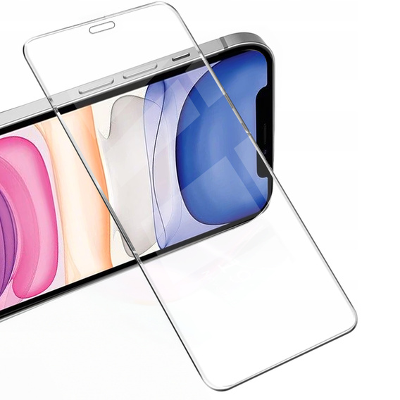 2x sticlă călită pentru iPhone XR/11, ERBORD 9H Hard Glass pe ecran