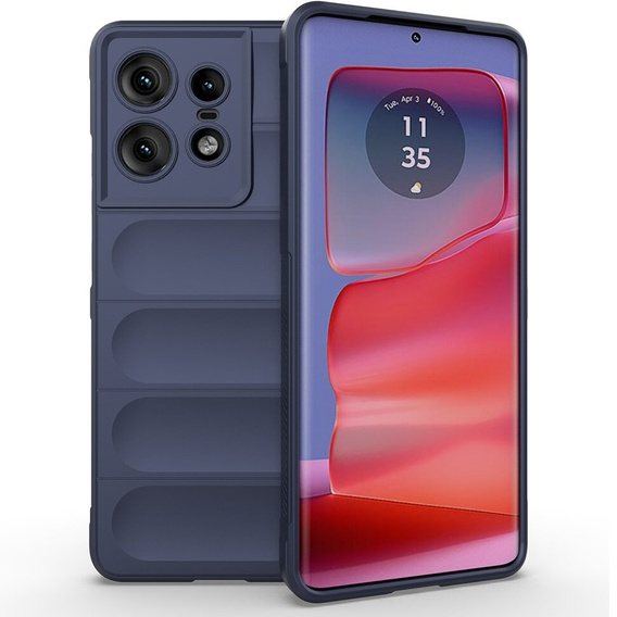 Huse pentru Motorola Edge 50 Pro 5G, Gaming Shockproof, albastru închis
