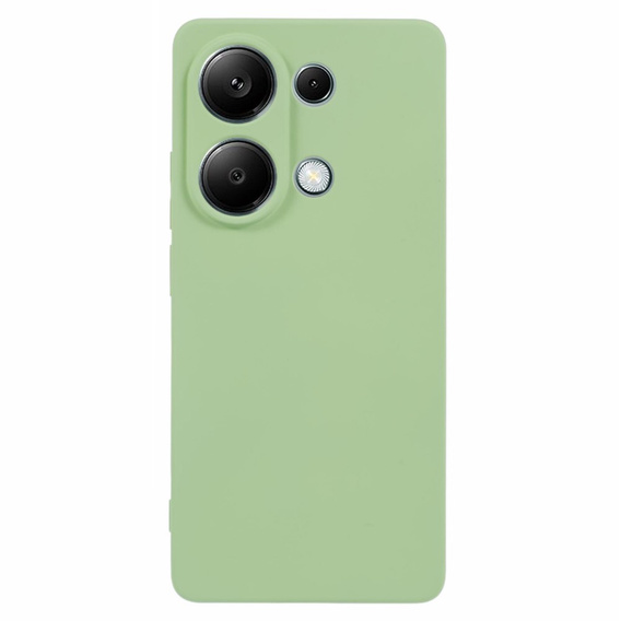Husa pentru Xiaomi Redmi Note 13 Pro 4G / Xiaomi Redmi Note 14S / Xiaomi Poco M6 Pro 4G, Silicone Lite, verde