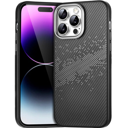 Husă pentru iPhone 14 Pro, Milky Way, gri