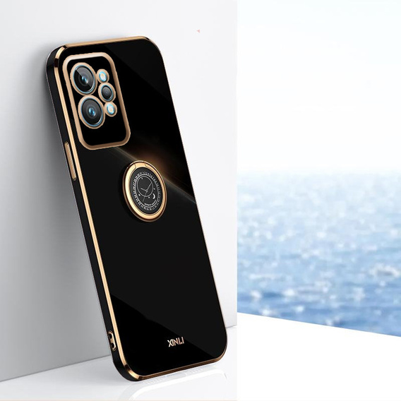 Huse pentru Realme GT2 Pro, Electro Ring, negru