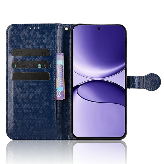 Wallet Rhombus flip caz pentru Xiaomi Poco F7 5G