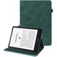 Husă cu clapetă pentru Amazon Kindle Paperwhite 5 (2021), flower, albastru