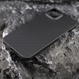 Husă pentru iPhone 13, Aramid Fiber Cover, negru