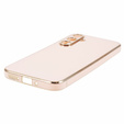 Husă pentru Samsung Galaxy S24+ Plus, Glamour CamShield, roz