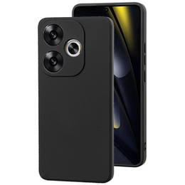 Husa pentru Xiaomi Poco F6, Silicone Lite, negru