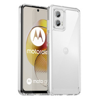 Huse pentru Motorola Moto G73 5G, Fusion Hybrid, transparentă